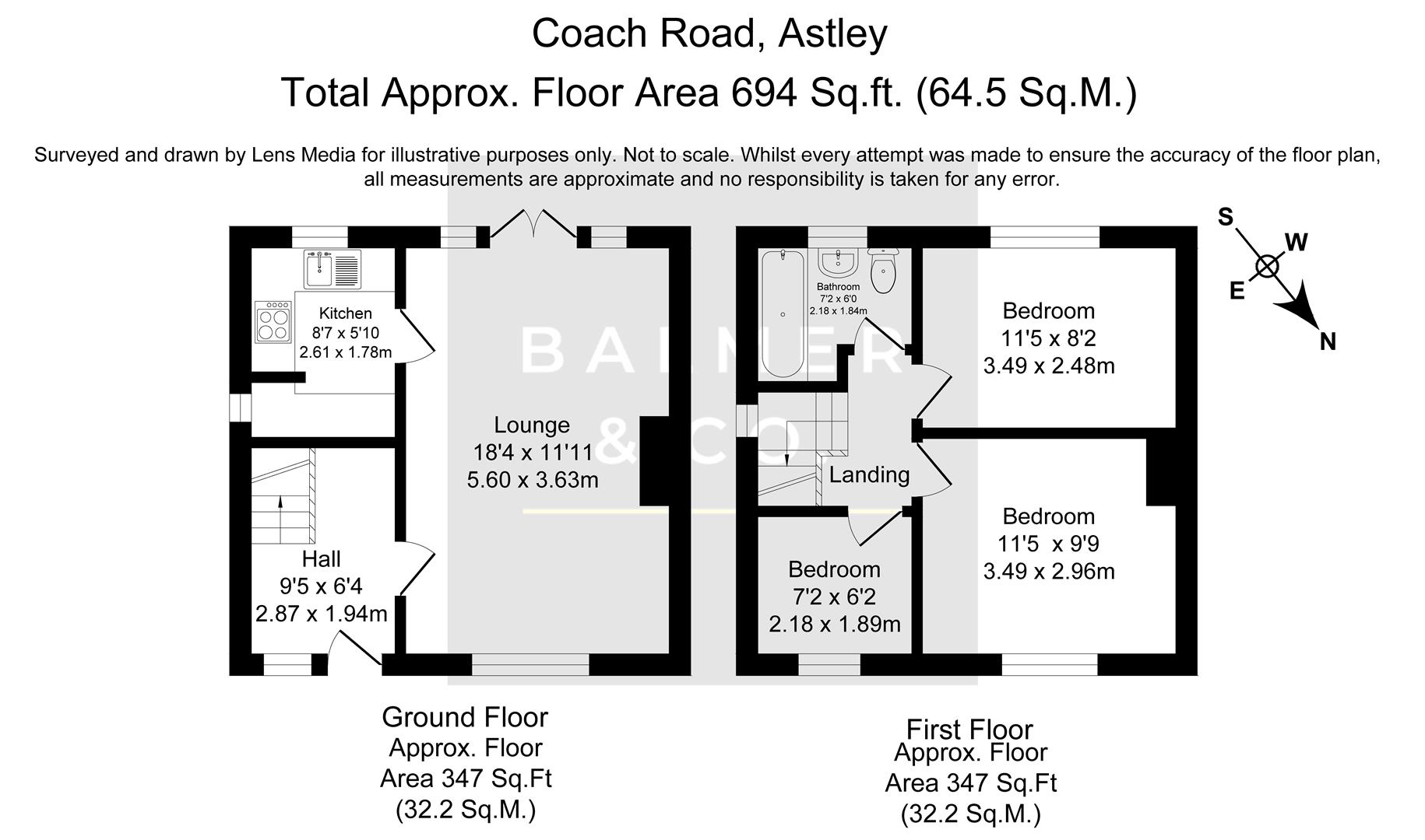 Property details for Coach Road, Astley, M29 £219,950 Sold (STC) Vebra